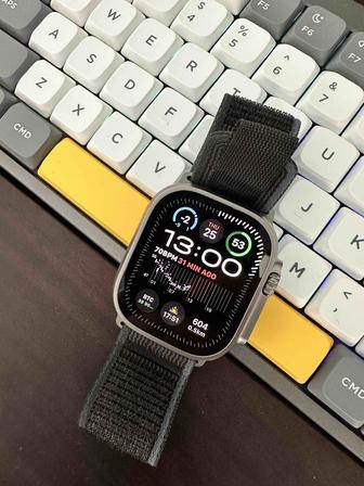 Apple Watch Ultra Series 2 (Alpine loop + Silver Milanese loop)