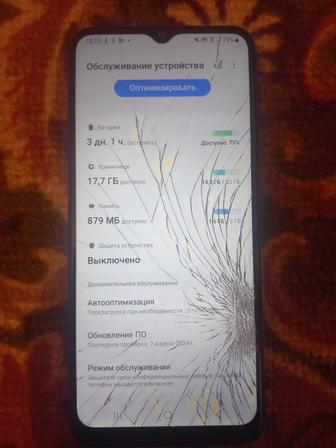 Samsung A03(сломанный экран)