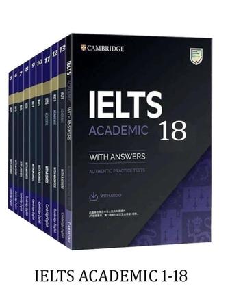 Ielts 10-18 Academic Students Book with Answers with Audio IELTS книги