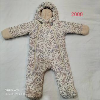 Комбинезон и куртка для новорожденных