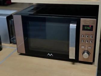Микроволновая печь AVA AVE-20GB золотистый-чёрный