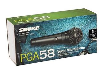 Продам проводной микрофон Shure