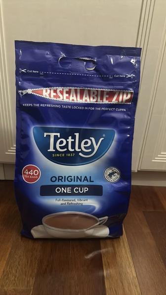 Tetley 440 пакетиков Английского настоящего чая из Великобританий