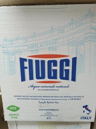 Лечебно-минеральная вода FIUGGI, ёмкость 1 литр.