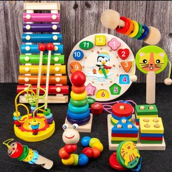 Развивающие игрушки Сортер из 9 предметов