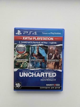 Продам игру Uncharted коллекция Натана Дрейка