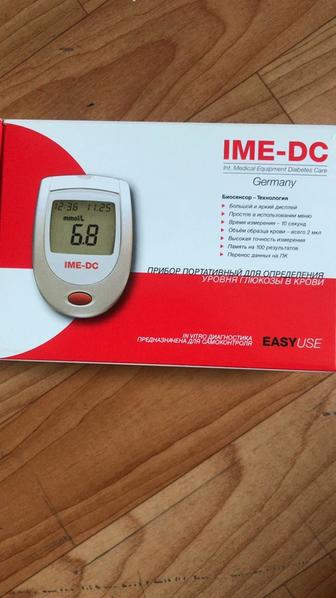 Аппарат для измер сахара глюкометр IME DC Германия