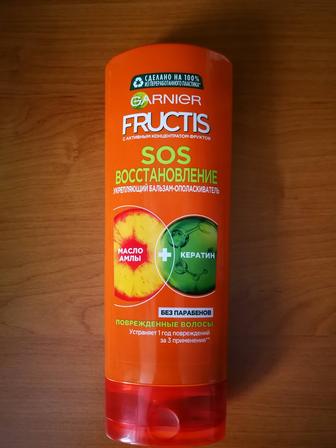 Бальзам ополаскиватель для волос GARNIER Fructis