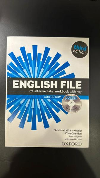 Книга Oxford English File, 3rd
Edition, Pre-intermediate Workbook