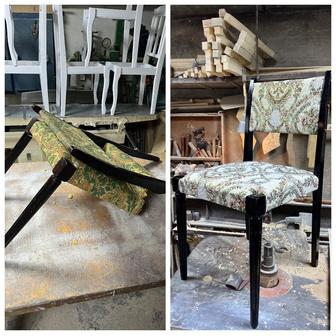 Реставрация/ремонт/перетяжка стульев