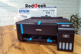 НОВЫЙ Epson EcoTank L1250. Wi-Fi. Цветной. Запечатанный. Гарантия