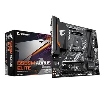 Материнская плата GIGABYTE B550M aorus elite