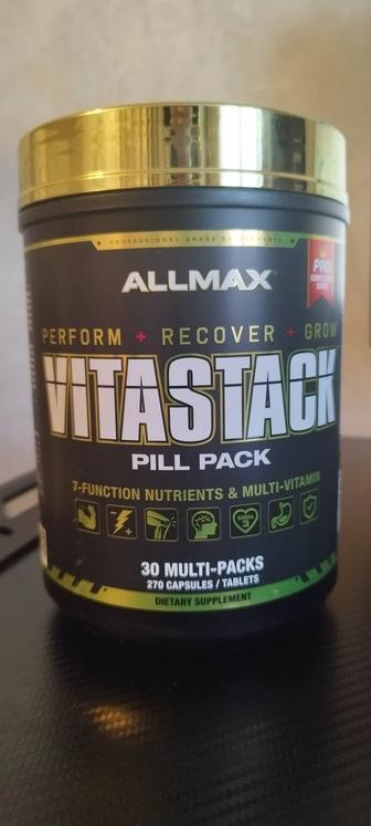ALLMAX, Vitastack, набор таблеток, 30 пакетиков