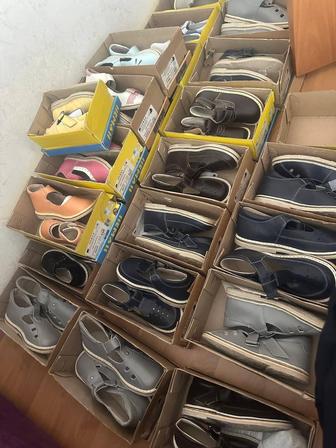 Распродажа детской кожаной обуви