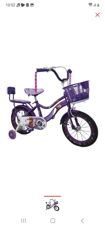 Детский велосипед принцесса