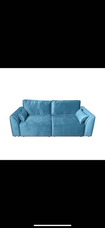 Продам классный диван василькового цвета