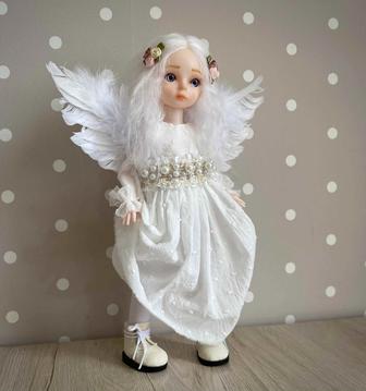 Шарнирная кукла ангел 30 см