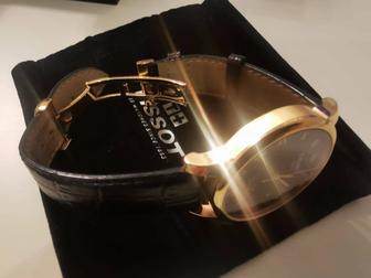 Продам часы Tissot в отличном состоянии, гальваническое золото 985 пробы.
