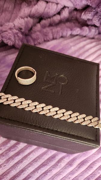 Ювелирное украшение Mozi J, кольцо и браслет