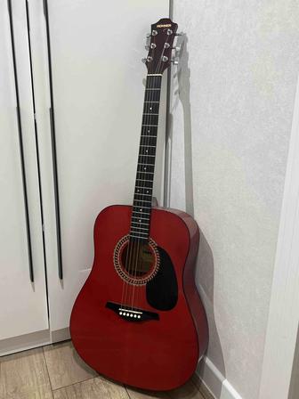 Акустическая гитара HOHNER HW220 TWR красная