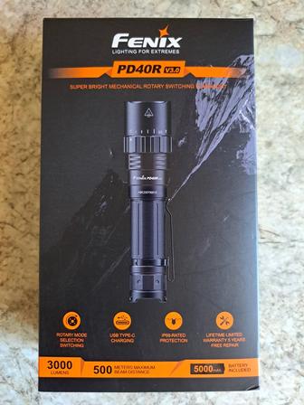 Фонарь Fenix PD40R V3.0