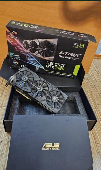 Nvidia GeForce GTX 1060 (Asus Rog Strix Gaming) 6GB