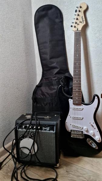 Электрогитара Squier Stratocaster Pack Black
