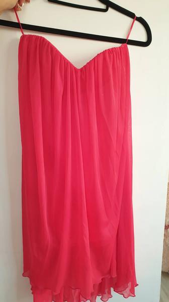 Платье розовое asos design