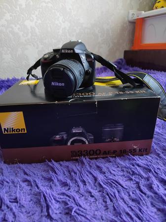 Продам фотоаппарат Nikon d3300