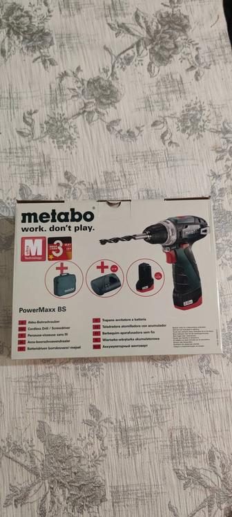 Шуруповерт Metabo Power Maxx BS