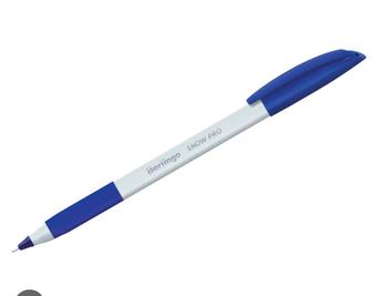 Ручка шариковая Berlingo Triangle Snow Pro 0.7мм син.