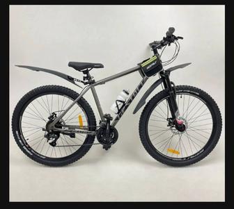 Велосипед GESTALT HX1000-9027 27.5 дюйм 2022 серый