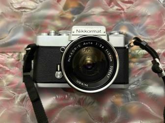 продам пленочный фотоаппарат nikon el в хорошем состоянии (nikkormat el)