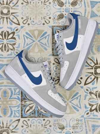 кроссовки Nike air force 1 серый