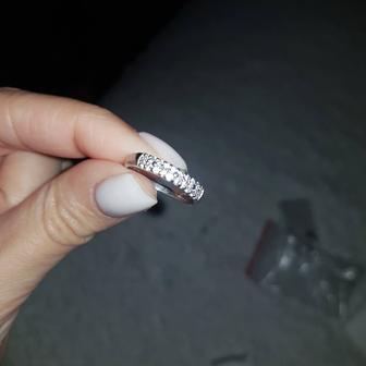 Серебряное кольцо 16,5размер