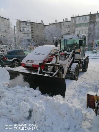 Уборка снега услуга
