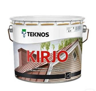 Краска для крыши Teknos Kirjo