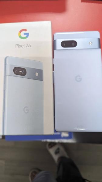 Google pixel 7a blue