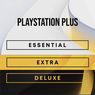 Подписка PlayStation Plus Essential, Extra, Deluxe