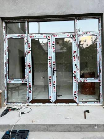 Изготовление пластиковых и алюиновых окон дверей