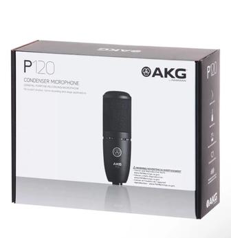 Микрофон AKG P120, Микрофонная стойка, XLR кабель 3м