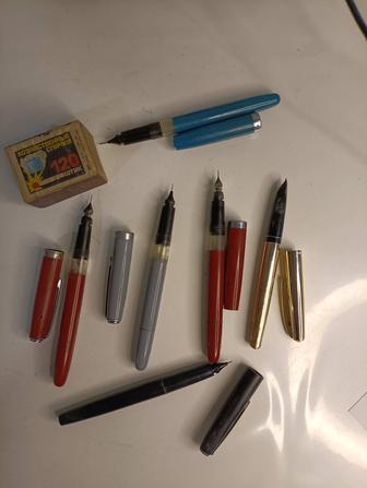 Ручки перьевые чернильные из СССР