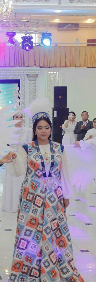 Платье для Кыз узату в казахском стиле на узату