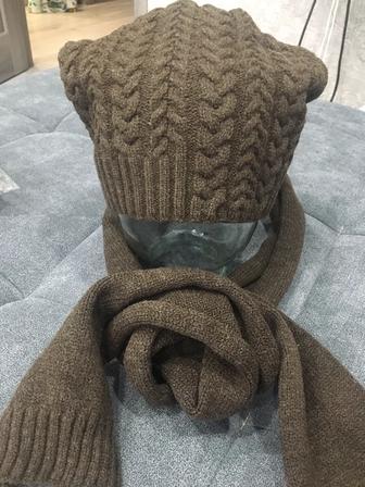 продам шапка+ шарф