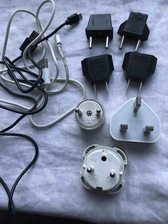 Зарядки или адаптеры,переходники,USB шнуры - оригиналы