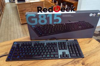 Игровая Клавиатура Logitech G815. Рассрочка 0-0-12. Магазин Red Geek