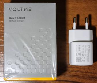Сетевое быстрое зарядное устройство VOLTME Mini
Туре-С 20 Ватт