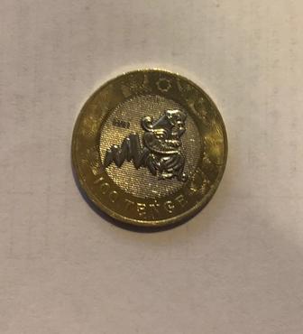 Монет 100 тенге
