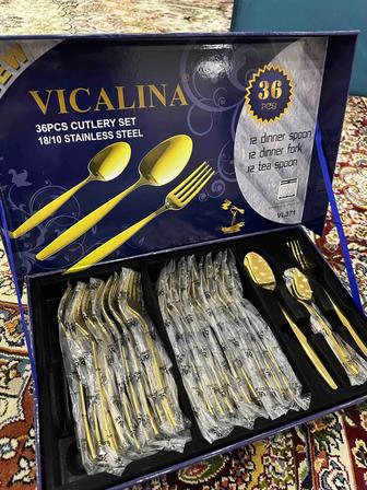 VICALINA, набор ложек, посуда для приданного