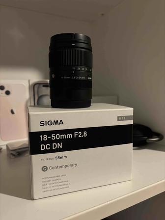 Объектив Sigma 18-50mm F2.8 DC
DN для Sony E